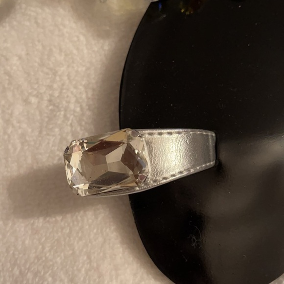 SMART GIRL LUCITE BEADED SANDAL W/TOE ACCENT SZ40 - Picture 3 of 7